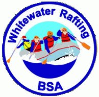 Whitewater Rafting BSA Patch