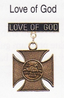 Love of god medal