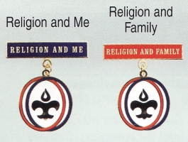 Religion and Me & Religion and Family medals